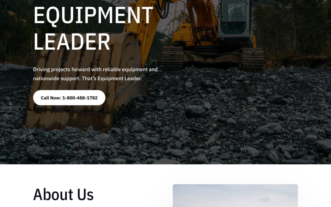 Equipment Leader Two Year Anniversary