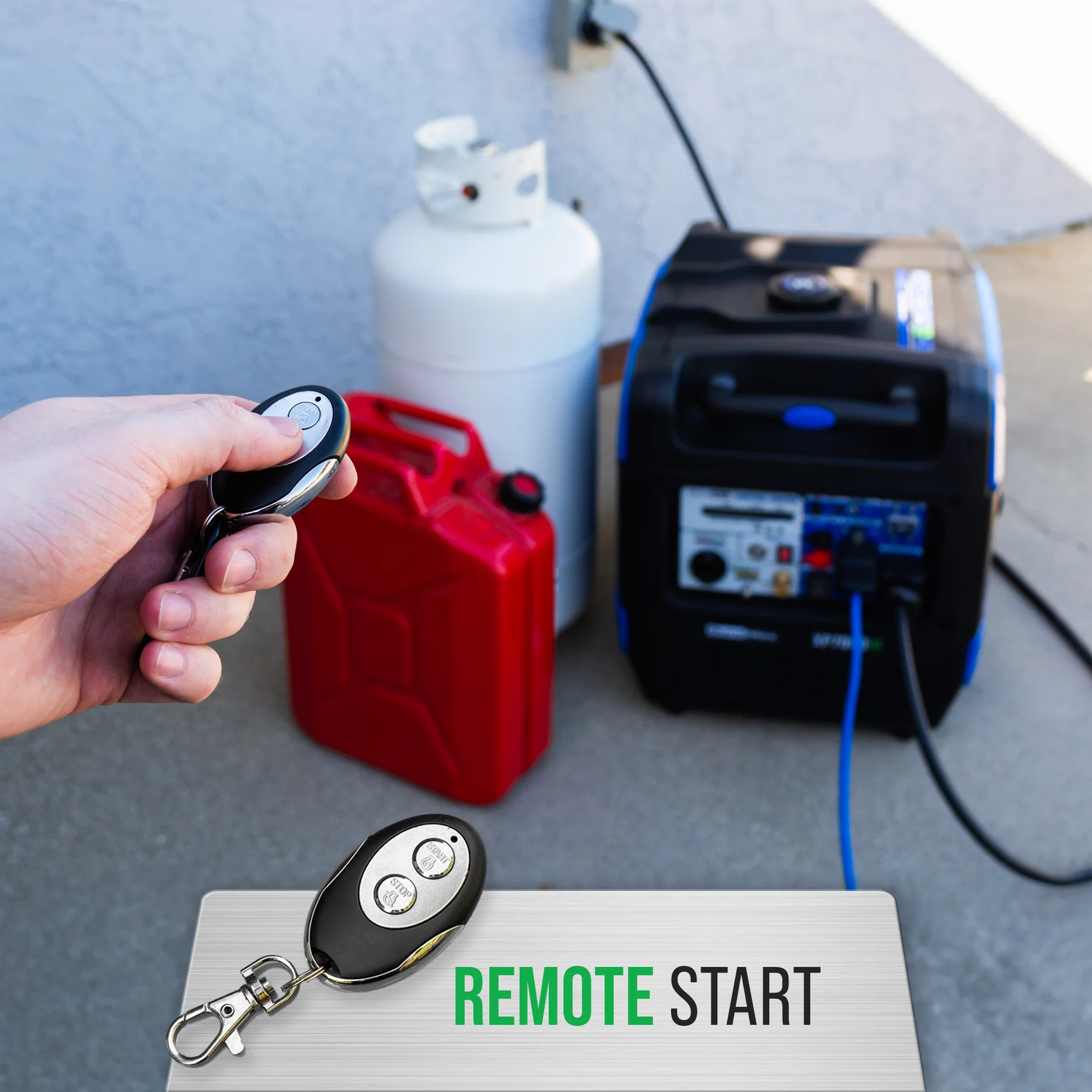 DuroMax XP7000iH generator Infograph