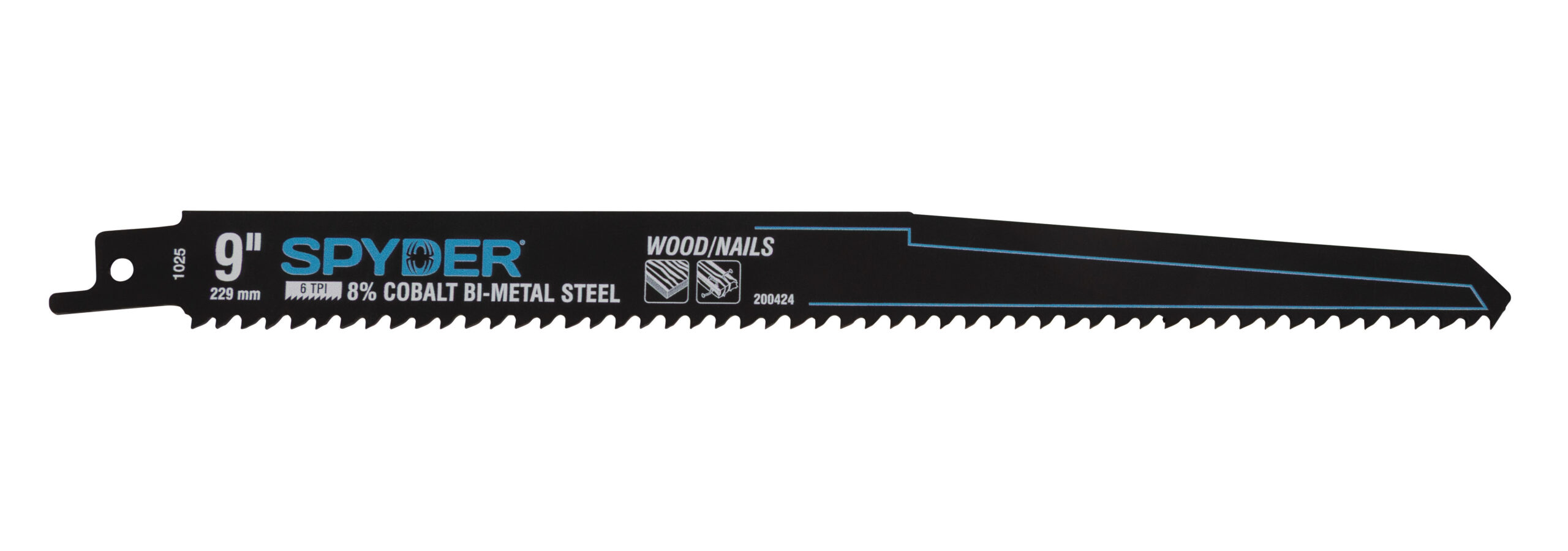 9-Inch 6 TPI Bi-Metal Reciprocating Saw Blade (5-Pack)