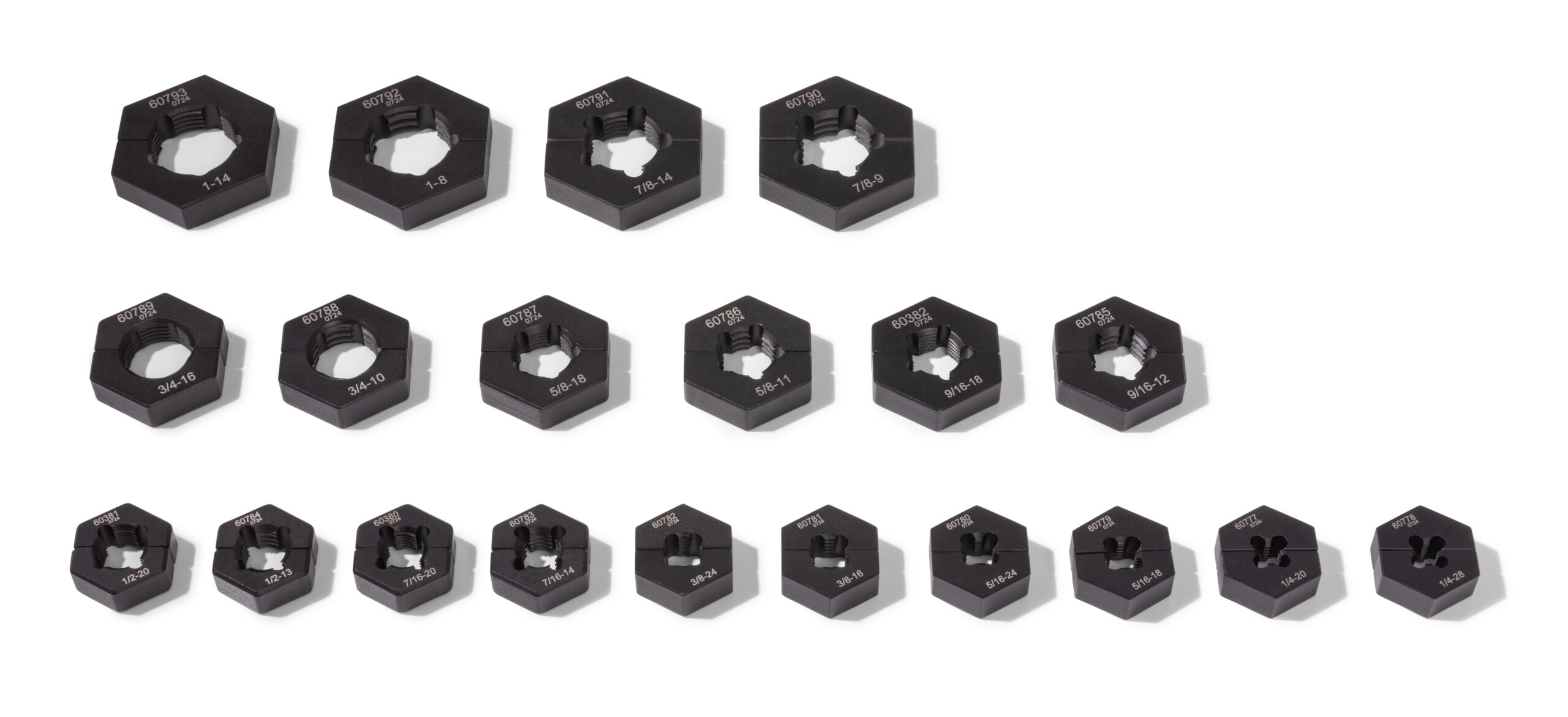 20Pc. Split Die SAE Set