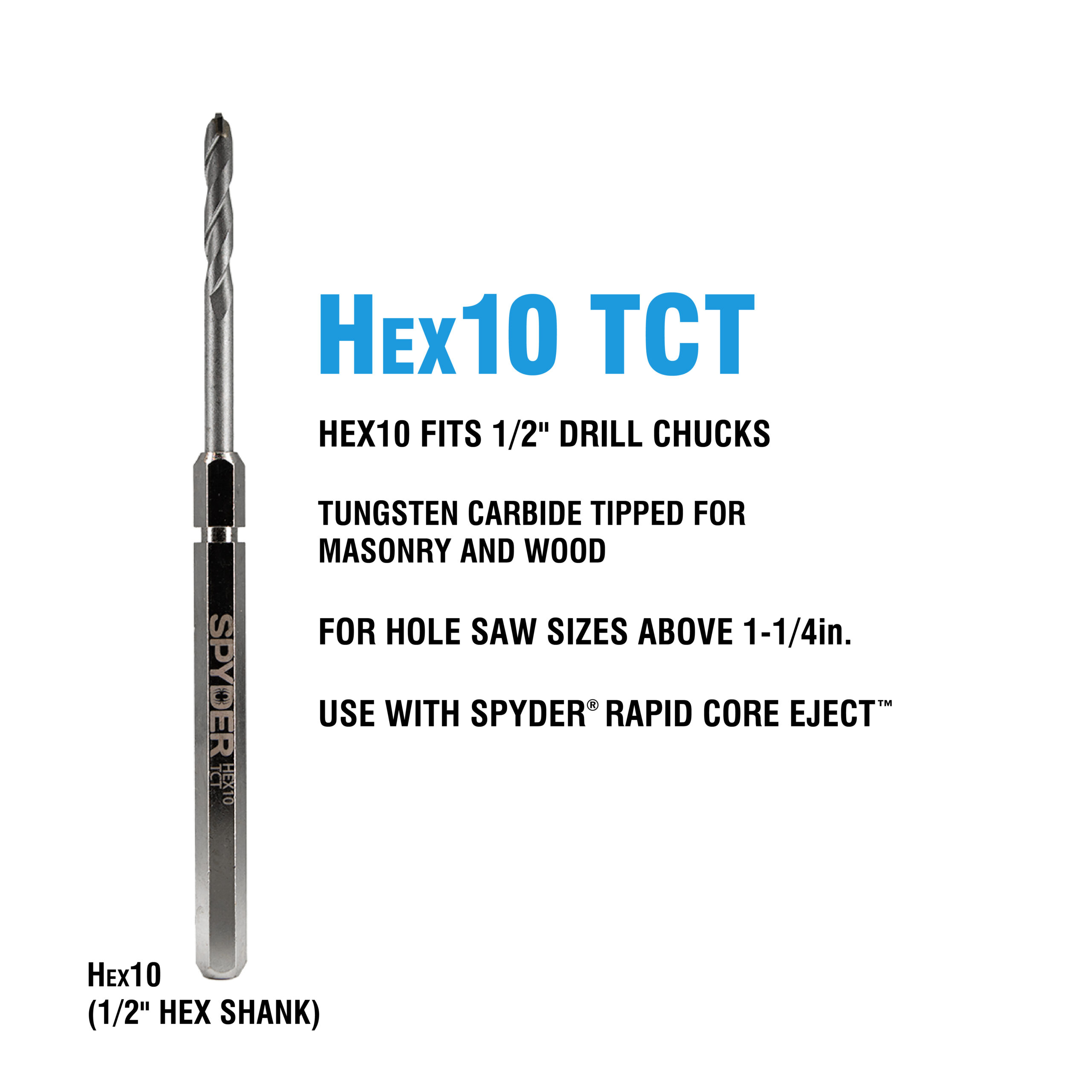 Pilotdrill TCT - HEX 10