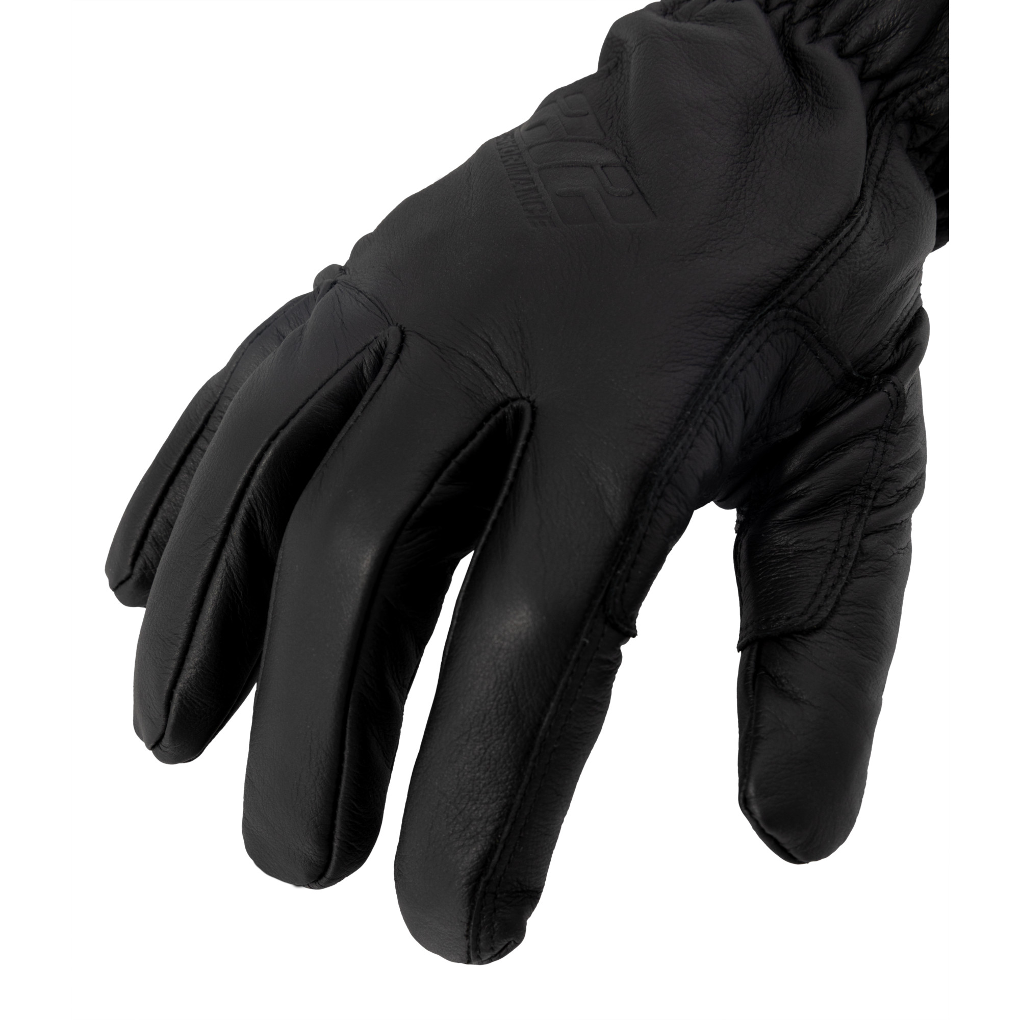 212 Performance Tundra Cold Weather Black Leather Driver Gloves with Knit Cuff, GSA Compliant, 1-Pair, Black, 3X-Large - Image 5