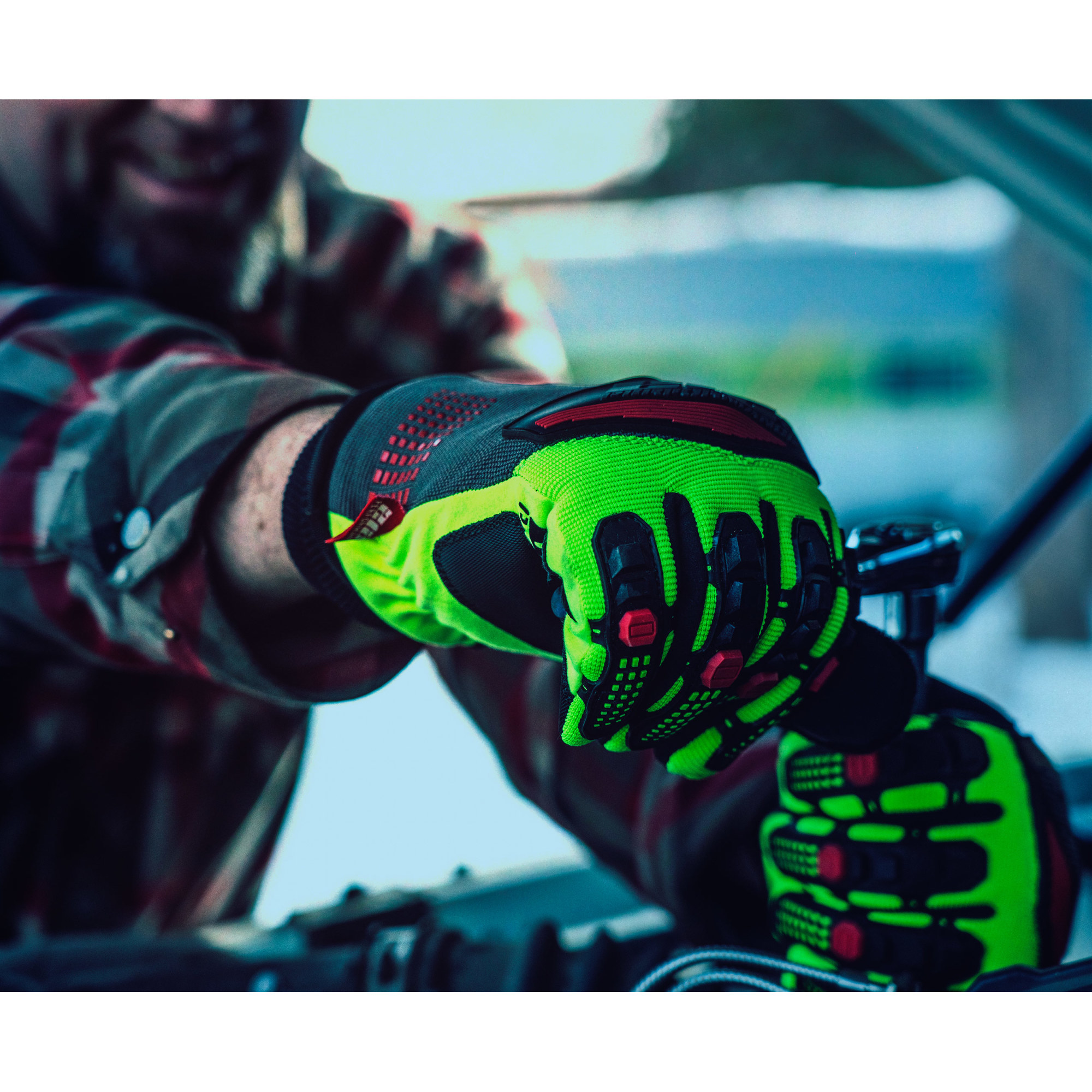 212 Performance Waterproof Fleece Lined Impact and ANSI A3 Cut Resistant Tundra Winter Work Gloves in Black, 3X-Large - Image 5