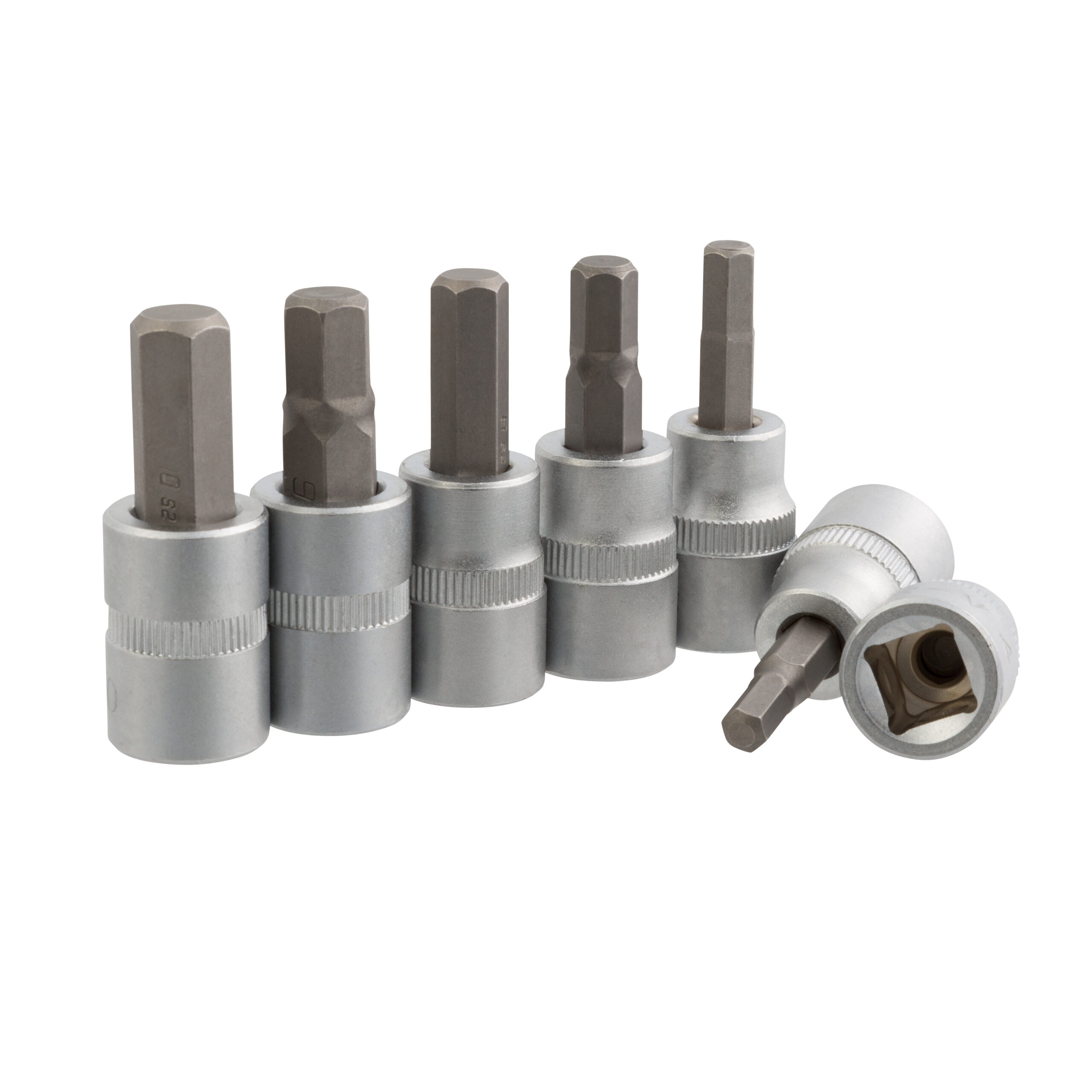 7-Piece 3/8-Inch Drive Hex Socket Set (Metric)