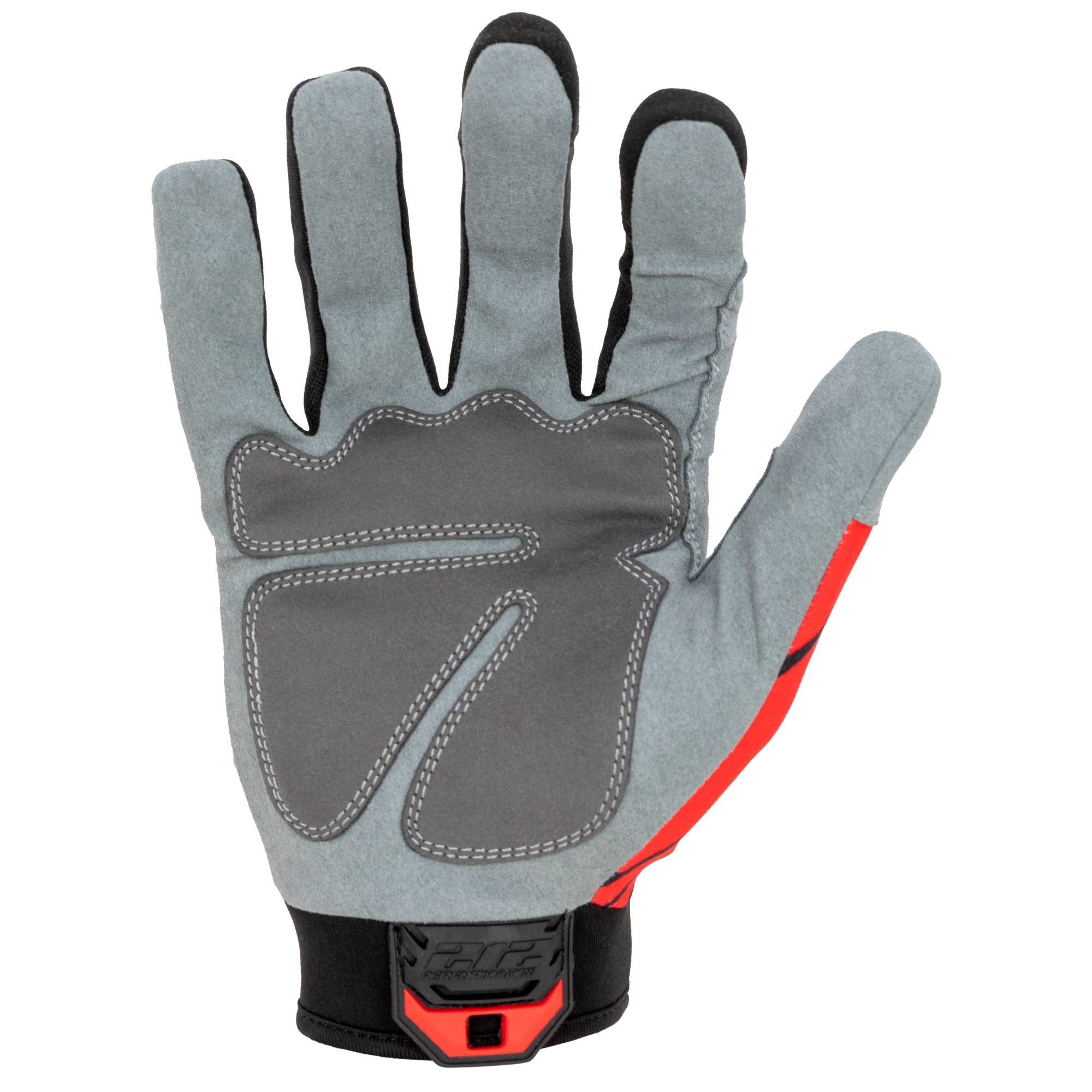 212 Performance Snag Resistant Breathable Wrencher Work Gloves in Red, Gray, and Black, X-Large - Image 2