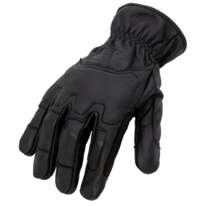 GSA Compliant ANSI A3 Cut Resistant Leather Driver Work Glove in Black