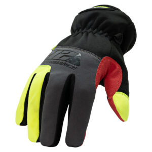 212 Performance Waterproof Fleece Lined Cut Resistant Tundra Winter Work Gloves in Gray, Red, Black and Yellow, 3X-Large