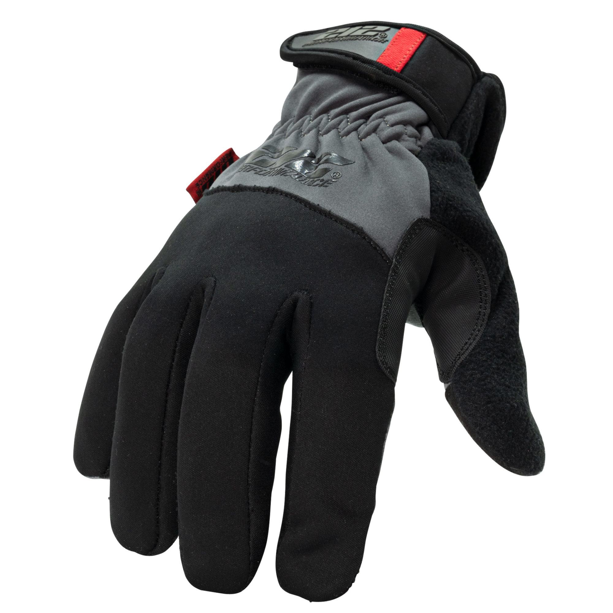 212 Performance Fleece Lined Tundra Touchscreen Screen Gloves in Black and Gray, 3X-Large