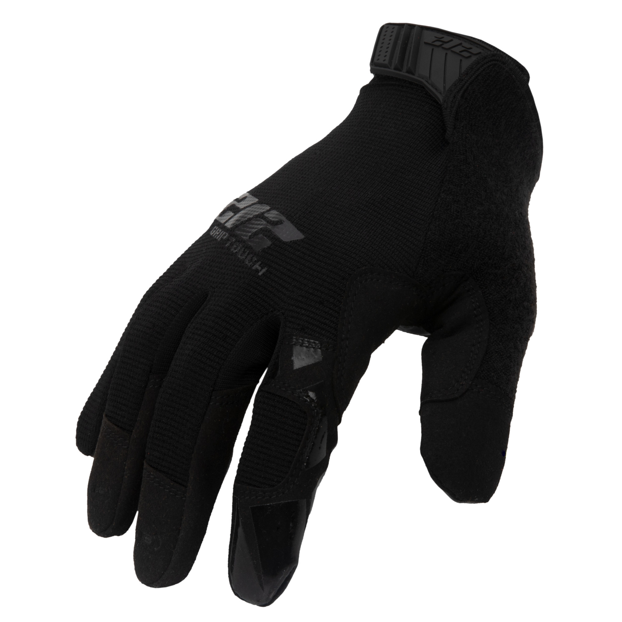 212 Performance GSA Compliant Silicone Grip Touch-Screen Compatible Mechanic Gloves in Black, 2X-Large