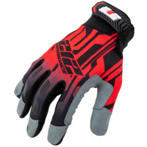 212 Performance Snag Resistant Breathable Wrencher Work Gloves in Red, Gray, and Black, X-Large