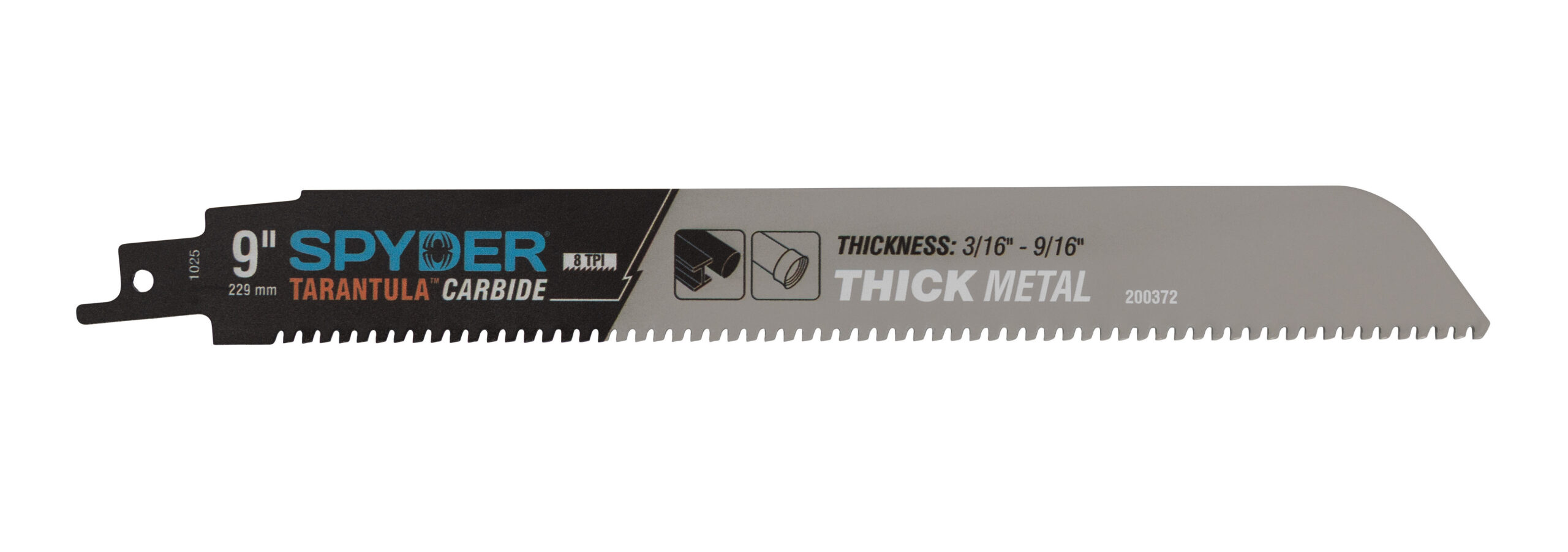 9-Inch 8 TPI Carbide Reciprocating Saw Blade