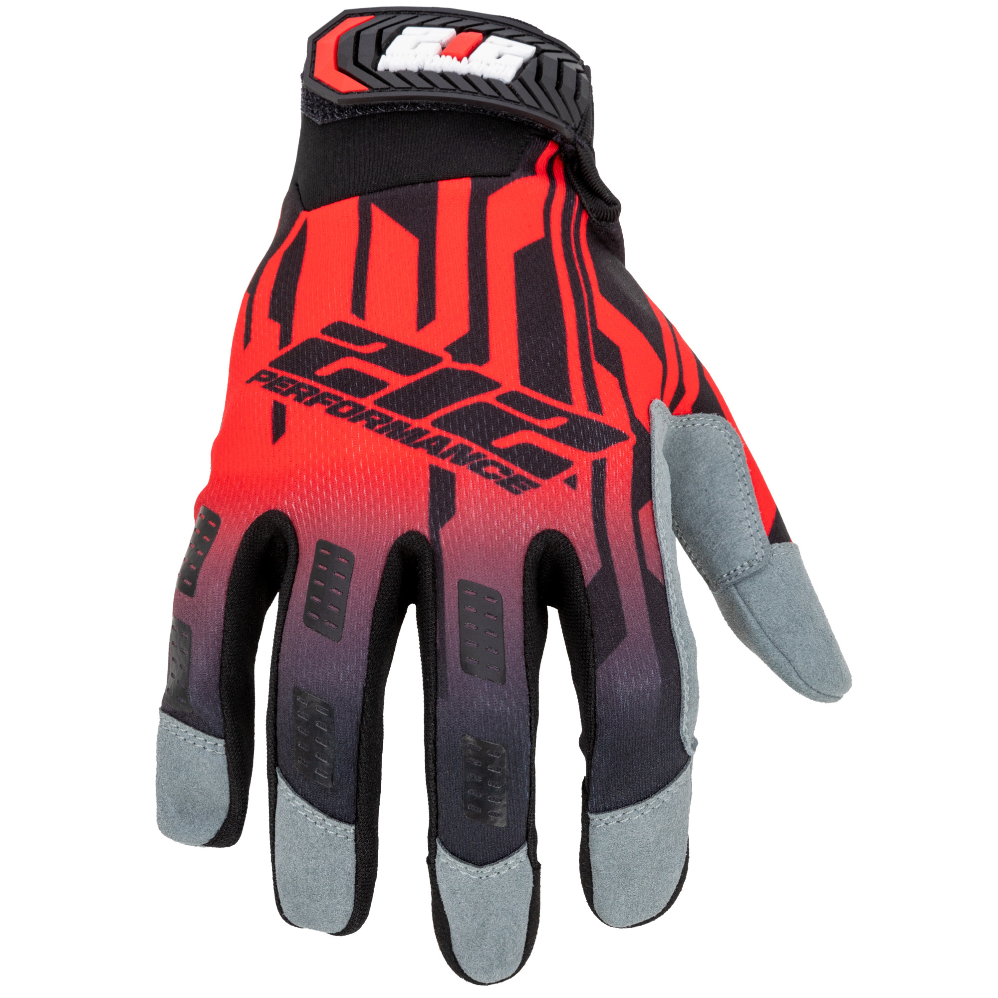 212 Performance Snag Resistant Breathable Wrencher Work Gloves in Red, Gray, and Black, X-Large - Image 3