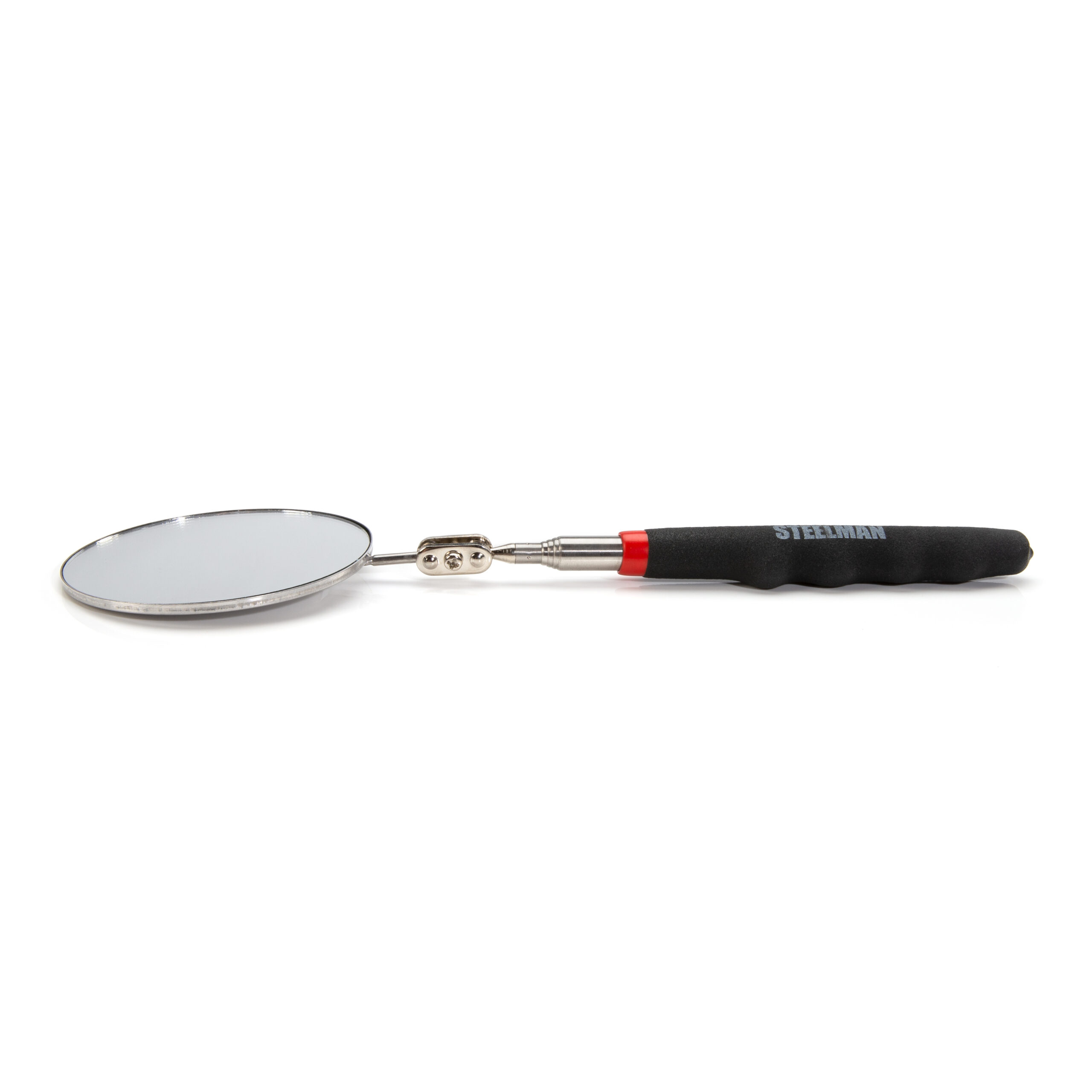 29-Inch Telescoping 3.25-Inch Round Inspection Mirror