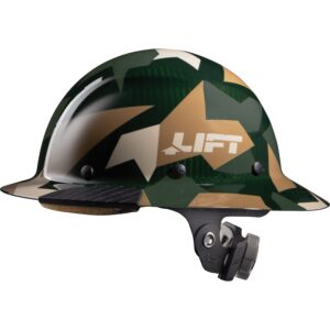 DAX Jungle Carbon Fiber Full Brim Hardhat - LIFT Safety