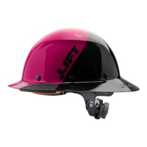 DAX Fifty/50 Pink Full Brim Hard Hat - LIFT Safety