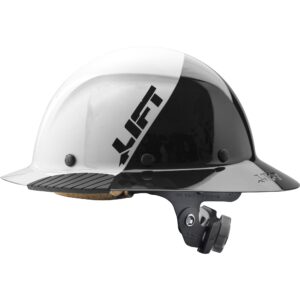 DAX Fifty/50 White Full Brim Hard Hat - LIFT Safety